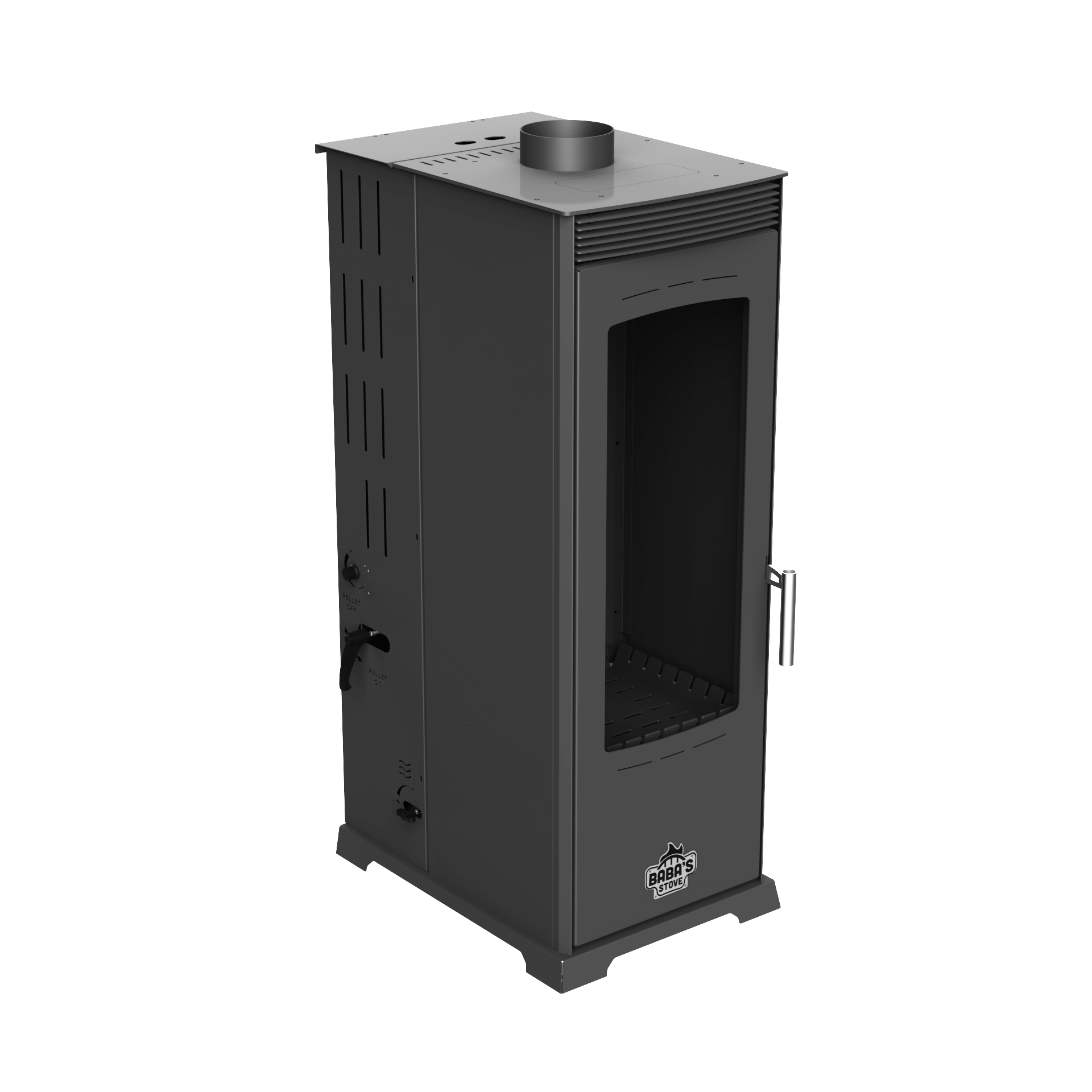FLAME FAN 12 KW / MANUEL PELET VE ODUN SOBASI
